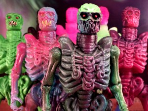 Toxic Underworld figures by Goodleg X Weirdo Toys